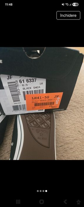 Tenesi Converse dama 40