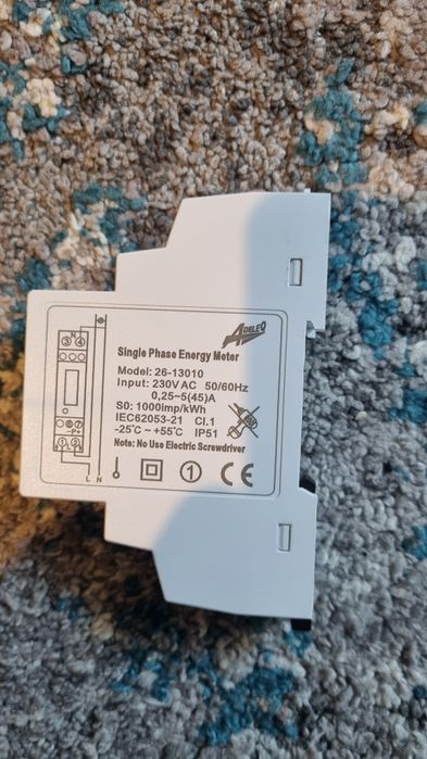Contor monofazic digital Adeleq 45A 1M 02-553/DIG