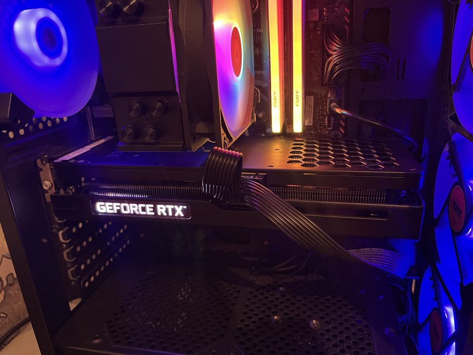 RTX 3060 ti на пломбах