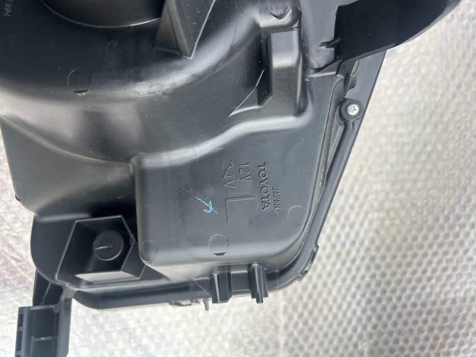 Передный бампер фар тойота прадо