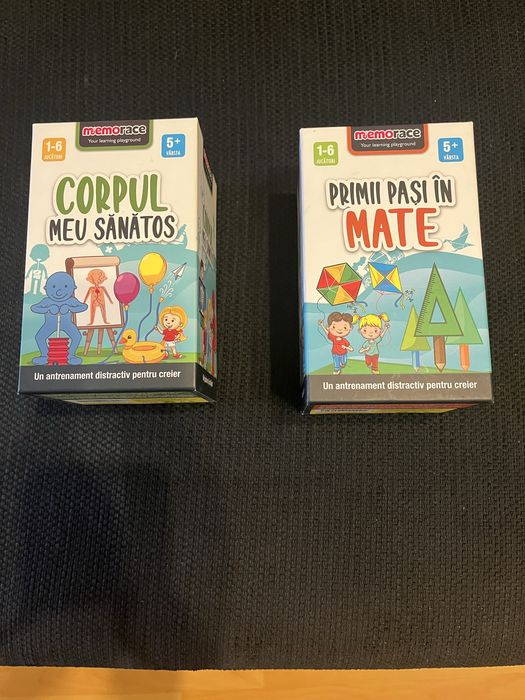 Cartonase Memo Race 5+ (corpul meu sanatos)
