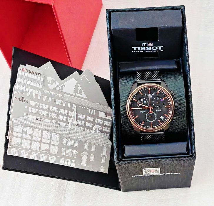 TISSOT SEASTAR 1000 AUTOMATIC CHRONOGRAPH T-RACE PRC 516 100 SUPERSPORT CHRONO Tradition CLASSIC DREAM SWISSMATIC watch часовник чисто нов оригинал