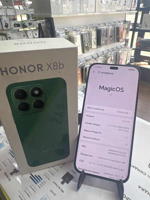 Honor x8b 8/256 gb n