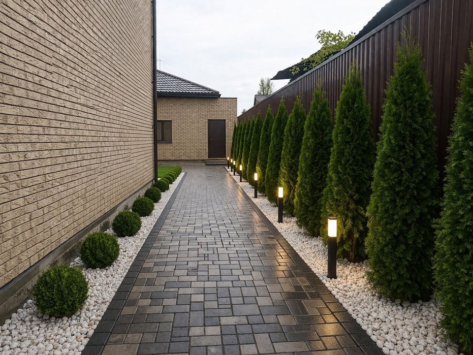 Ели яблони Груши тополя