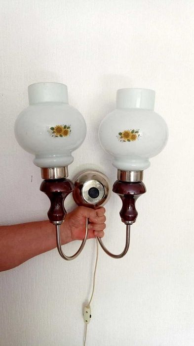 Бра светильник настенный винтаж советский ретро в отличном состоянии