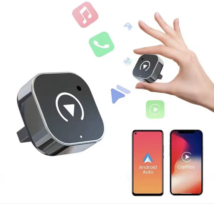 Adaptor Wireless Dongle CarPlay & Android Auto