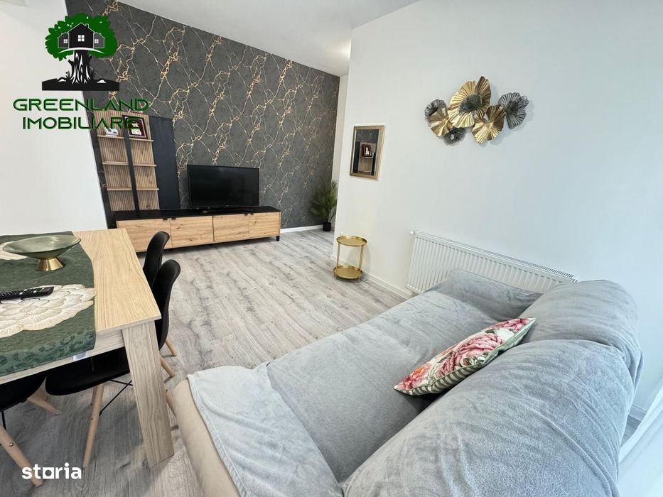 Apartament cu 2 camere, 44 mp, mobilat, BLOC NOU, Visoianu