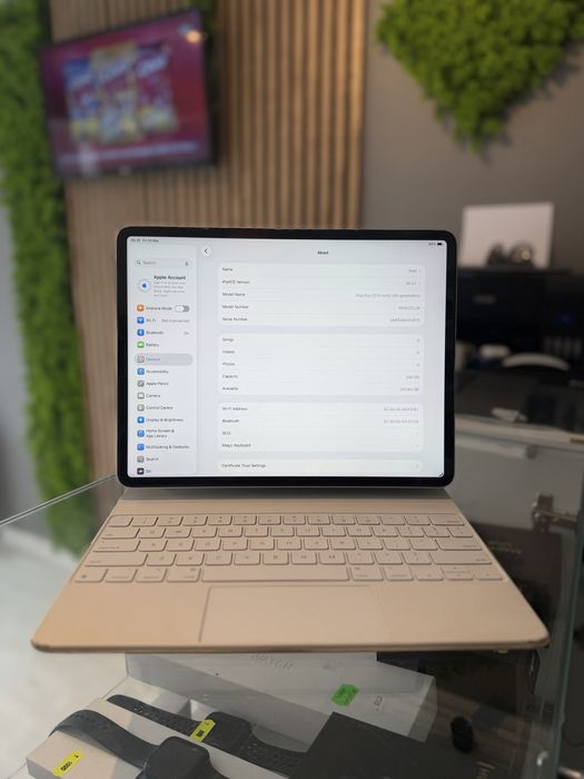 **ATS GSM**iPad Pro Gen 4 12,9-INCH 256Gb WIFI/Grad A/Fact+Gar 12 luni