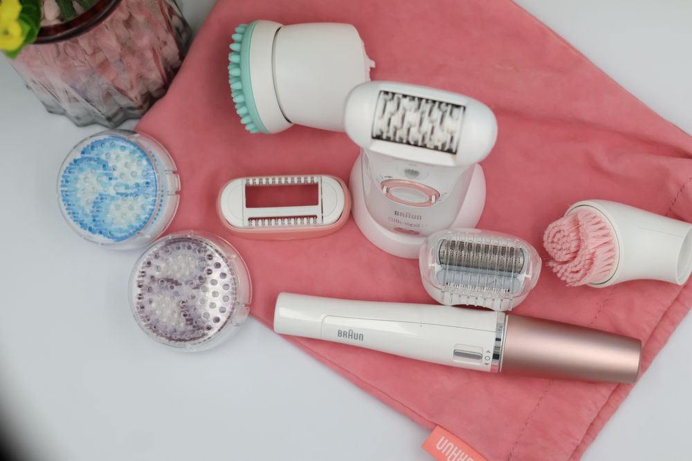 eпилатор Braun Silk-еpil 9 с приставки