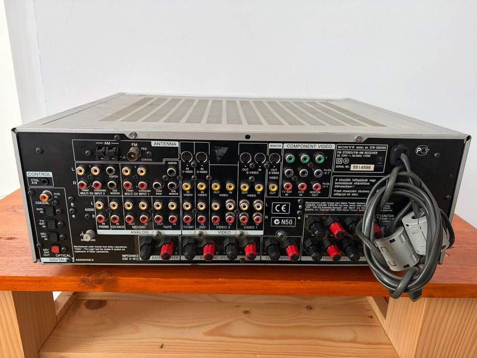 Receiver Sony STR  DB 2000