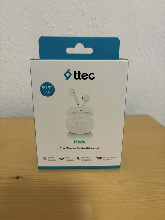 Безжични слушалки TTEC НОВИ!