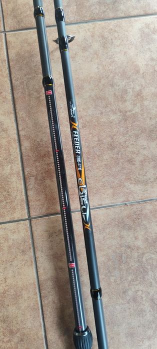 2 Lansete Feeder Reglabile 3,60m-4,10,2 Mulinete 6000,Senzori,Geanta
