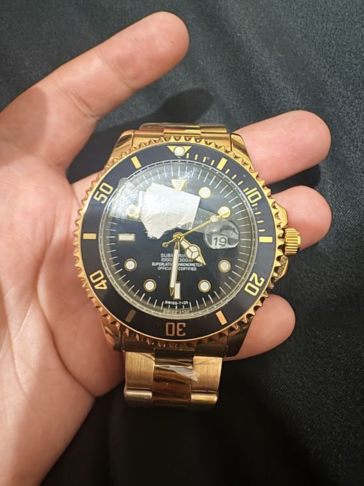 Ceas placat aur 18k