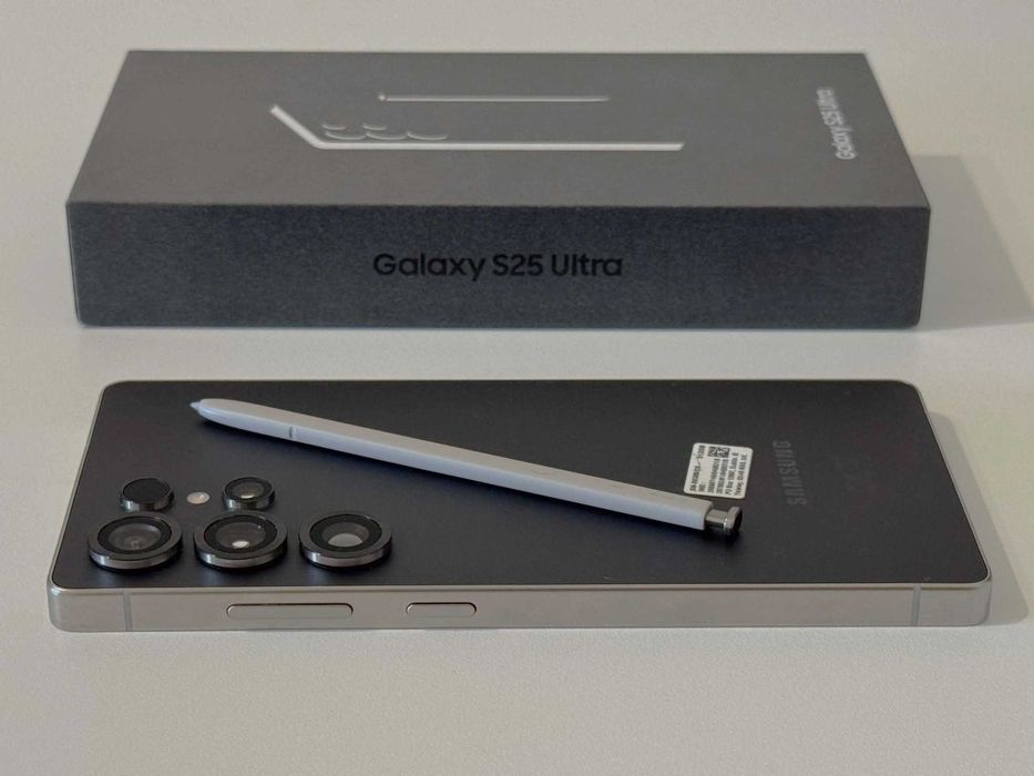Бартер! Гаранция! Като НОВ! Samsung Galaxy S25 Ultra 512/12GB Titanium Black