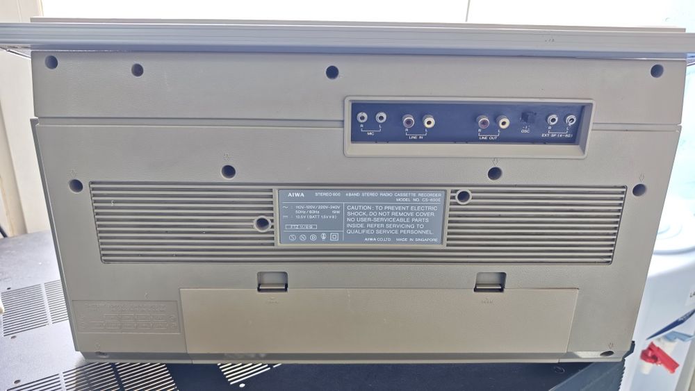 Radiocasetofon Aiwa CS 600