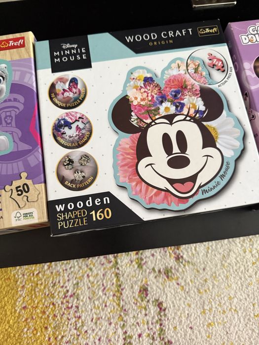 Puzzle lemn fetite