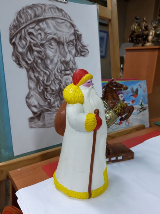 Дед мороз СССР пластиковый