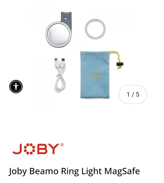 Joby Beamo Ring light nou
