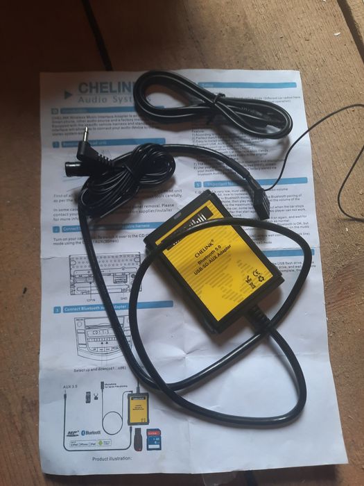 Interfață audio Bluetooth. Usb.card