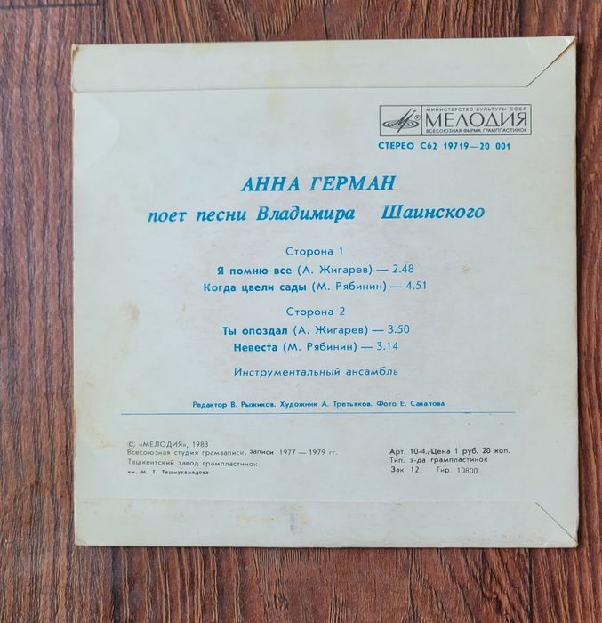 Виниловая пластинка