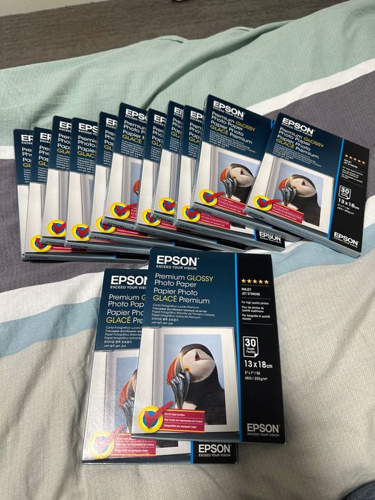 Hartie foto EPSON 13x18 cm 13 seturi