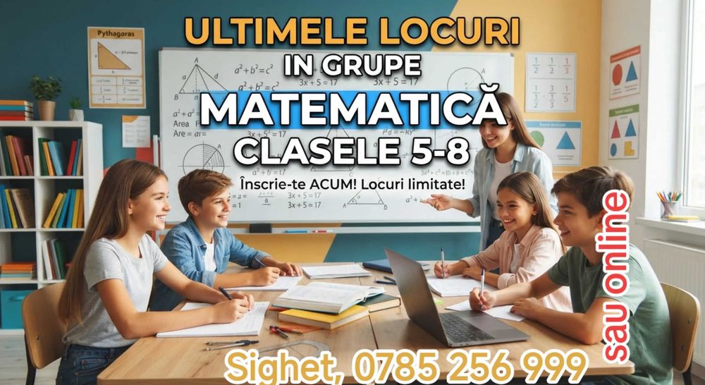 Pregatire matematica clasele 5-12