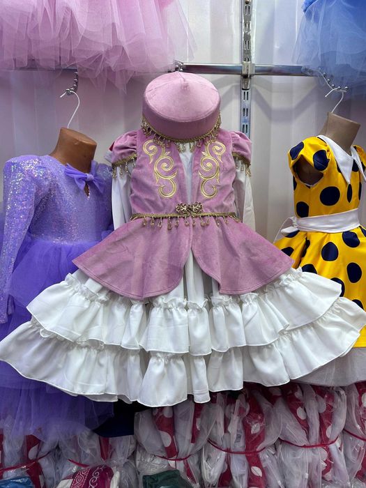 Национальный костюм для девочек Наурыз 2026