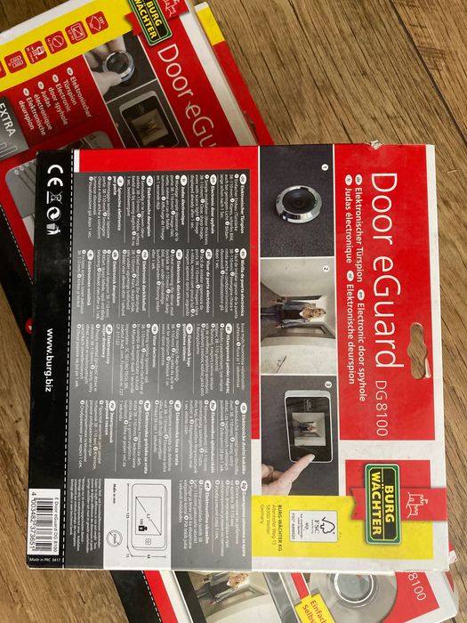 Ел. шпионка за врата - Burg Wachter Germany