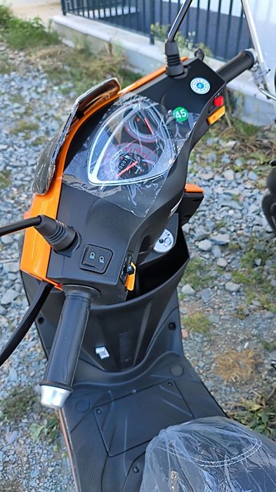 Scuter benzina RDB Spider, Euro 5+, 50cc, 4 timpi, Portocaliu+ CIV inclus
