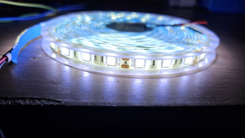 Banda led alba 5m
