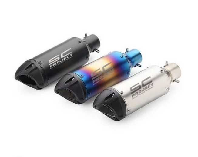 Спортно гърне за пистов мотор sc project 36-51mm универсално за пистов