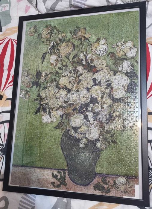 Vand puzzle inramat tablou - obiect decorativ