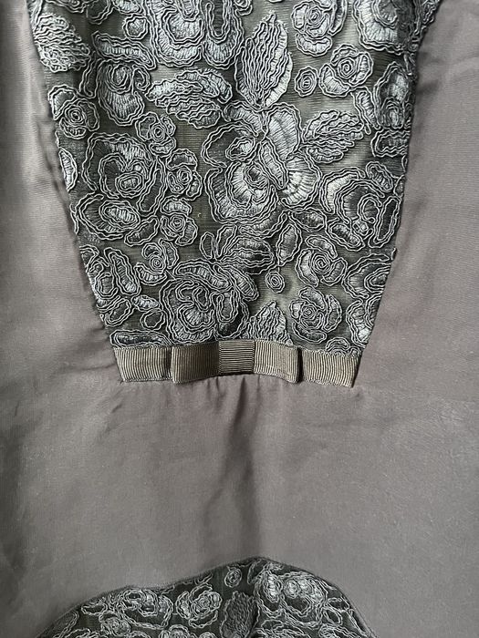 Тъмно синя официална рокля Роси