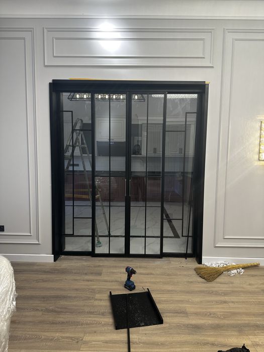 Лофт перегородки из алюминия