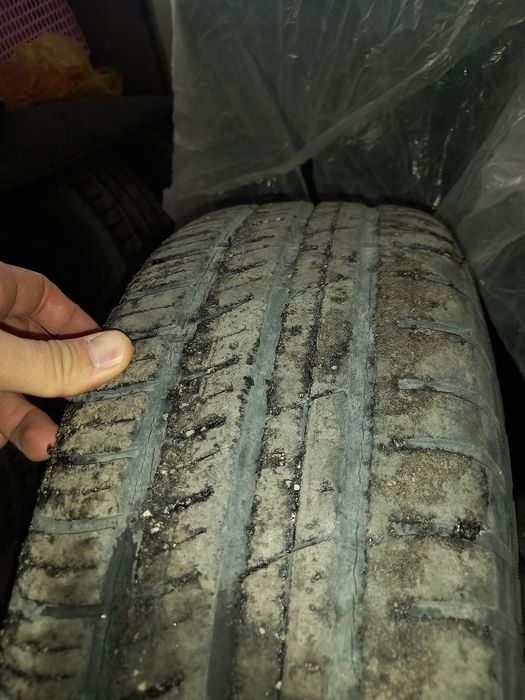 Диск с шинами от ауди 5*120мм