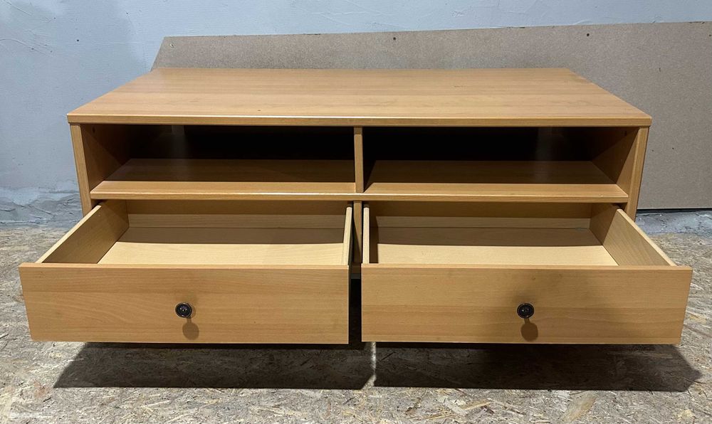 Comoda 1,25 m cu 2 sertare; Comoda cu spatii de depozitare