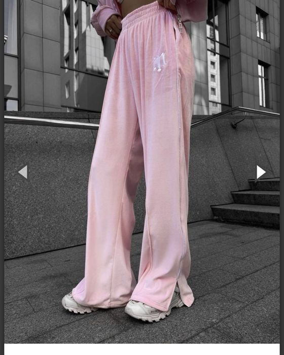 Дамски плюшен екип в розово