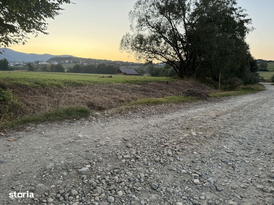 Teren intravilan 1000 mp Tocile, panoramă superbă spre munți