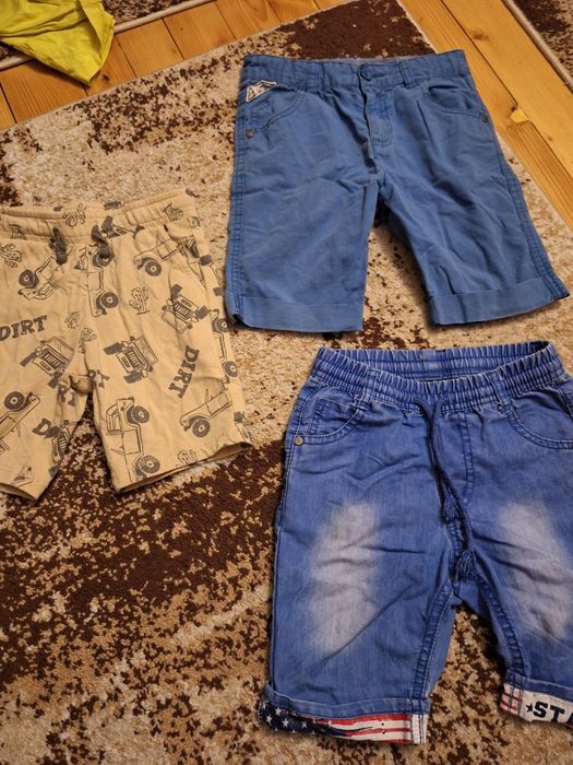 Сет къси панталони момче и дънки 116