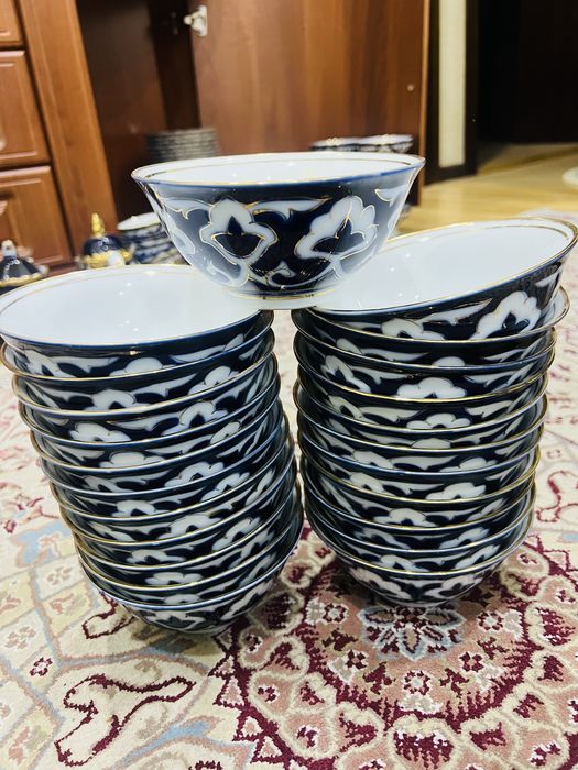 Пахта гул чинни идишлар