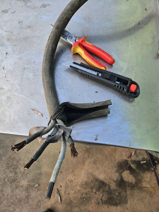 Гумиран силав кабел 110 м.