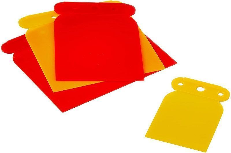 Spatula plastic Nigrin 21014, set spaclu, 4 buc