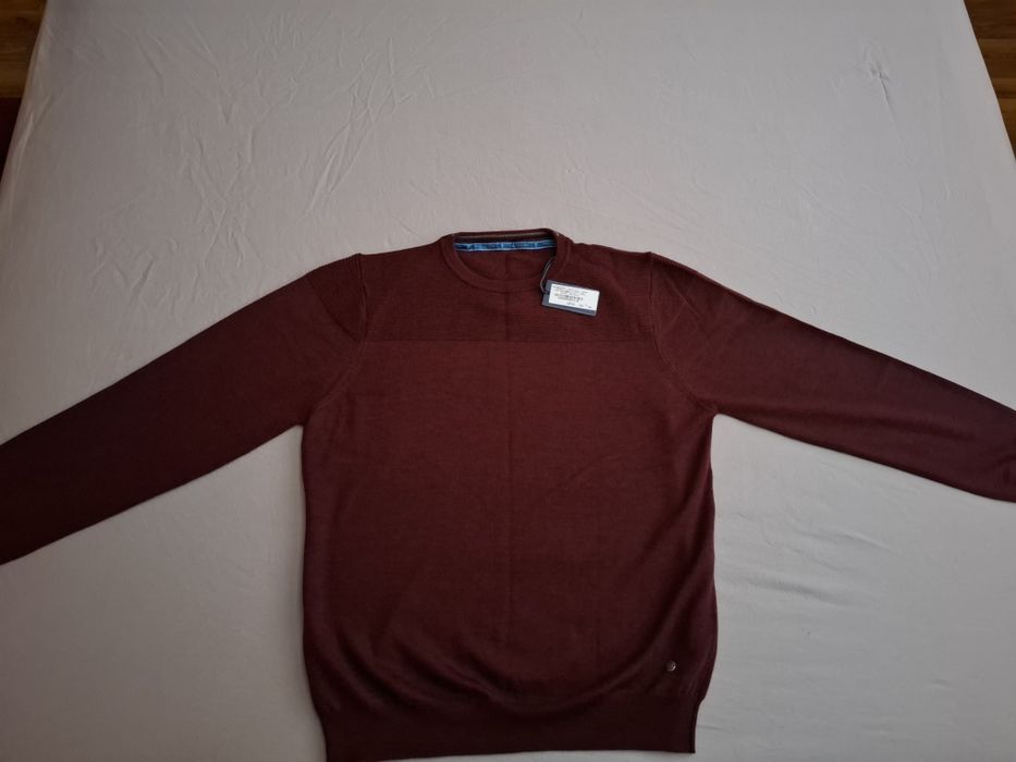 Блуза пуловер Teodor 100% вълна