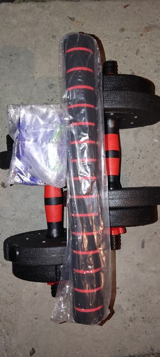 Гантели разборные 10 кг, штанга