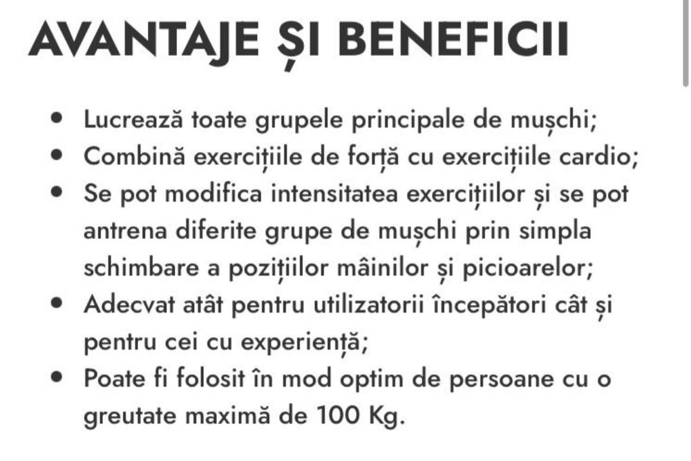 Aparat  fitness TOTAL CRUNCH