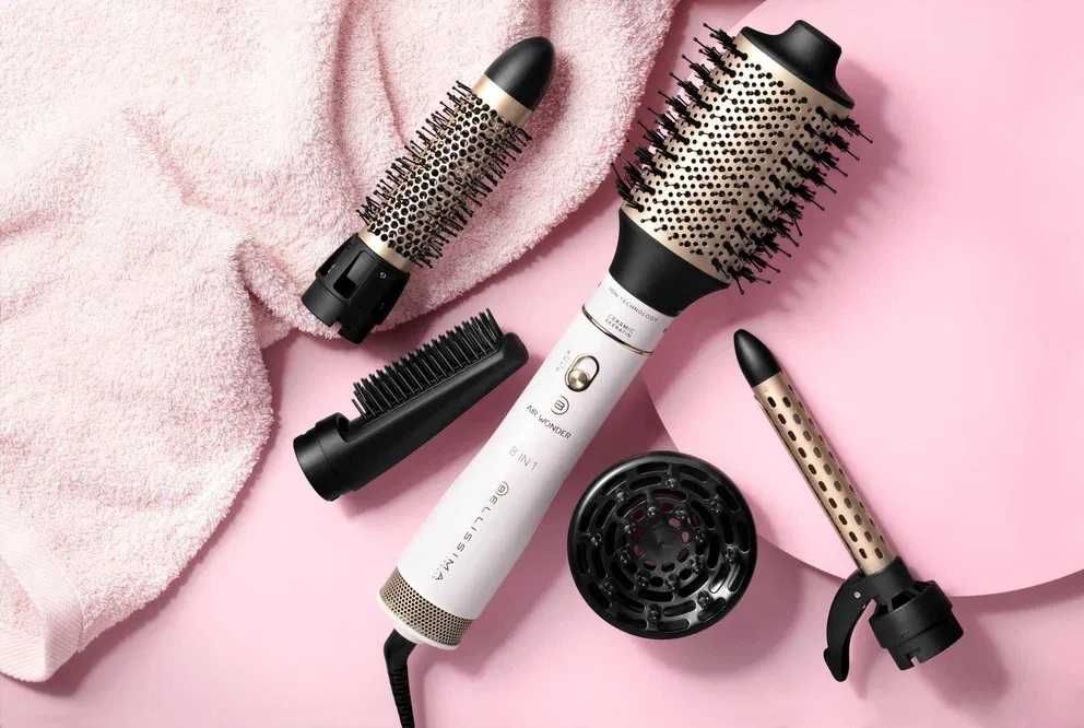 Perie incalzita pentru coafat 8 în 1 My Pro AIR WONDER Bellissima
