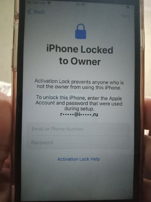 Iphone 8 icloud.
