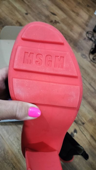 Ocazie ! Cizme piele MSGM superbe