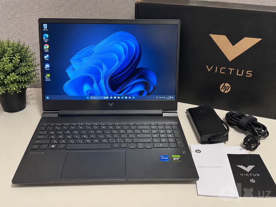 HP Victus — мощный игровой ноутбук для работы, учёбы и игр!