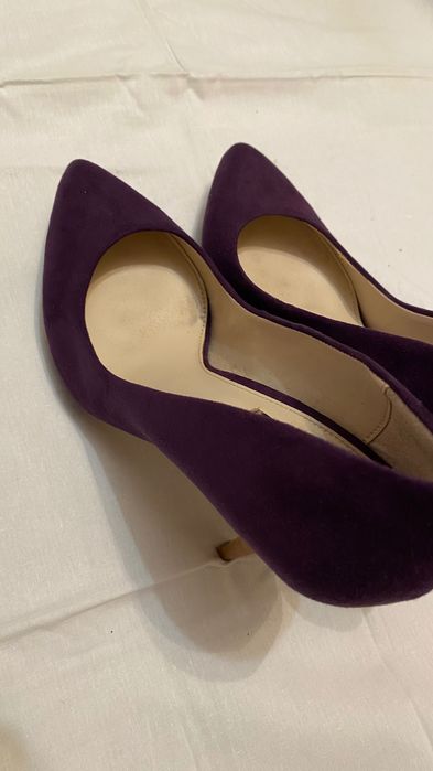 Pantofi Zara piele intoarsa 39